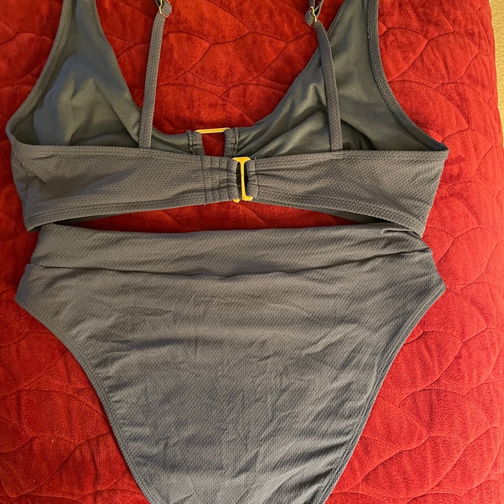 Adore Me Teal Bikini Set like new medium/extra large - Picture 4 of 10